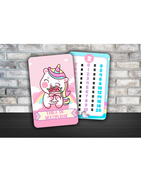 TABLA DE MULTIPLICAR PACK 3