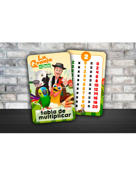 TABLA DE MULTIPLICAR PACK 3