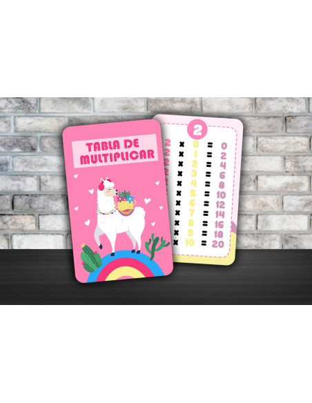 TABLA DE MULTIPLICAR PACK 3