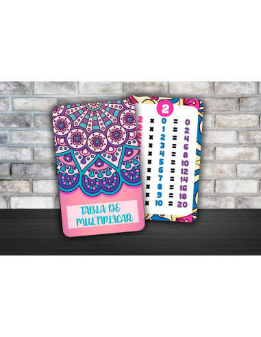 TABLA DE MULTIPLICAR PACK 3
