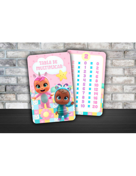 TABLA DE MULTIPLICAR PACK 3