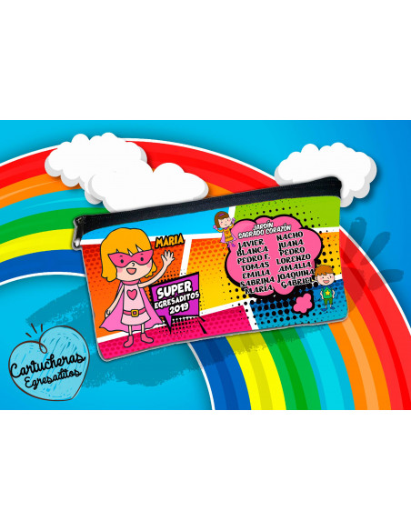 Tazas y Cartuchera Egresaditos