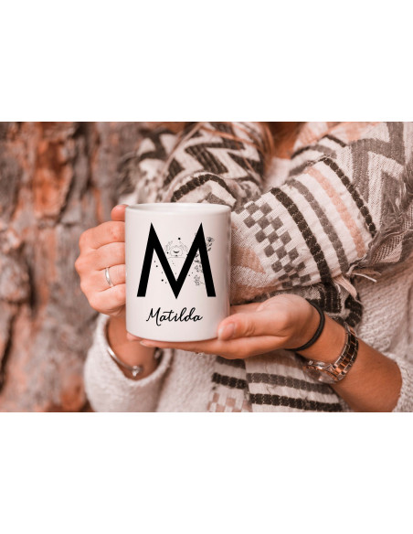 TAZA ALFABETOS/LETRAS/NOMBRES