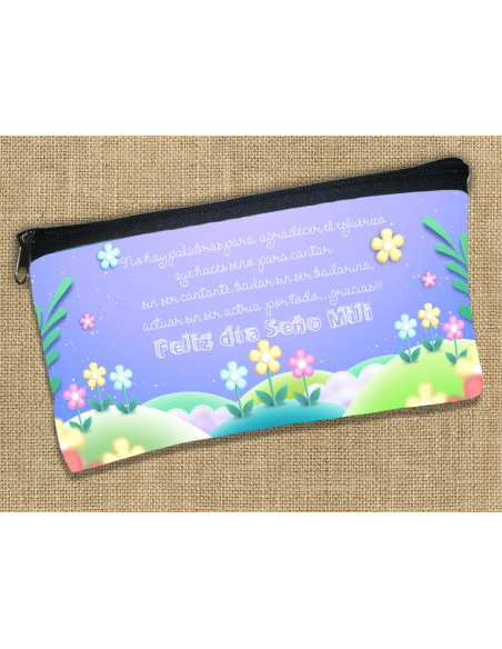 CARTUCHERAS - TAZAS DIA DEL MAESTRO -  SEÑOS - JARDINERA