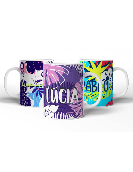 TAZAS FONDOS ESTAMPADOS