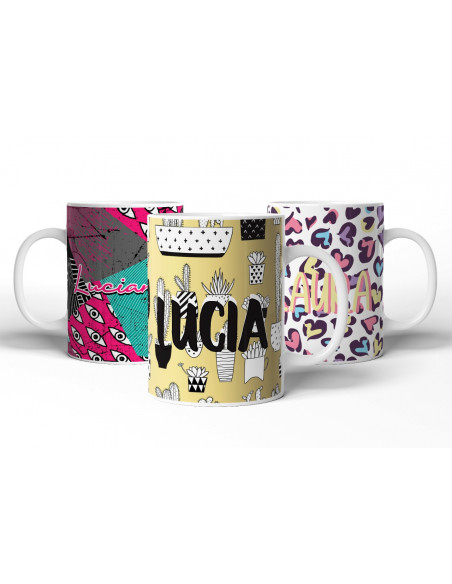 TAZAS FONDOS ESTAMPADOS