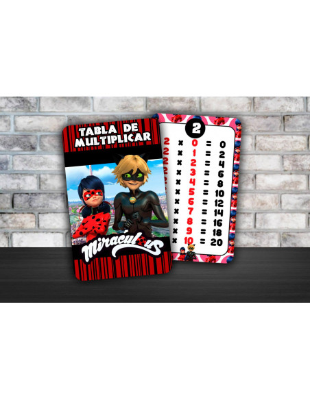 TABLA DE MULTIPLICAR Y ABECEDARIO PACK 2