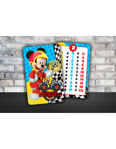 TABLA DE MULTIPLICAR Y ABECEDARIO PACK 2
