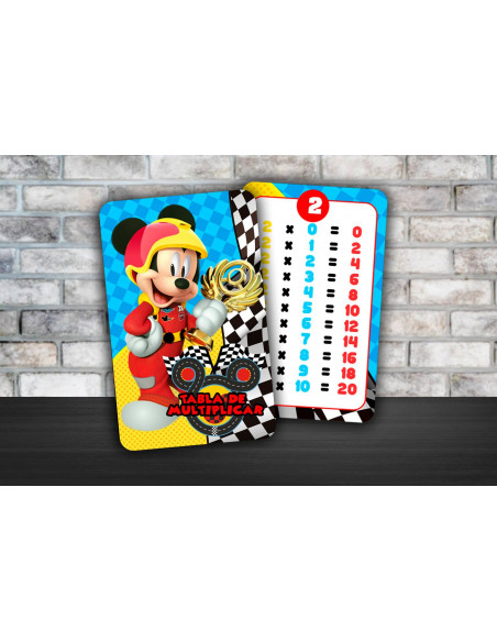 TABLA DE MULTIPLICAR Y ABECEDARIO PACK 2