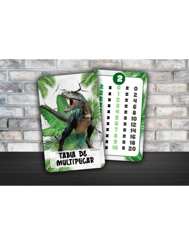 TABLA DE MULTIPLICAR Y ABECEDARIO PACK 2