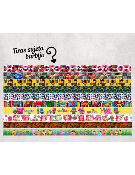 LLAVERO/SUJETADOR BARBIJO INFANTILES 5