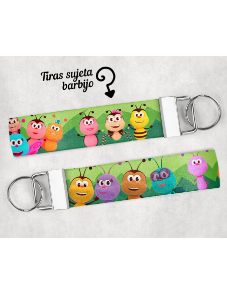 LLAVERO/SUJETADOR BARBIJO INFANTILES 5