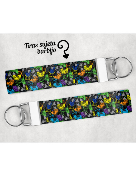 LLAVERO/SUJETADOR BARBIJO INFANTILES 5