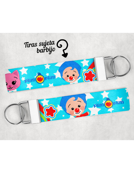 LLAVERO/SUJETADOR BARBIJO INFANTILES 5