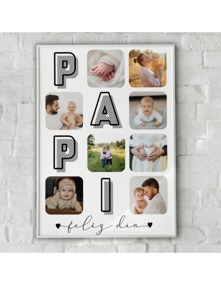 CUADROS FOTO DIA DEL PADRE