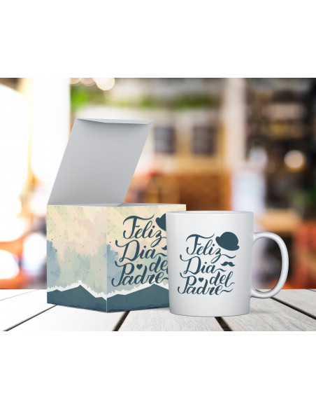 CAJA + TAZA DIA DEL PADRE