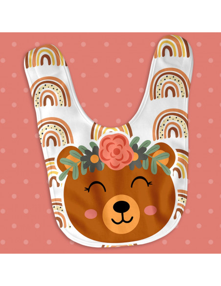 ALMOHADON + BABERO + BODY TRIBAL NENA