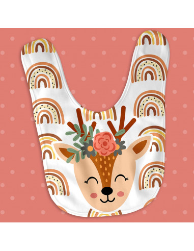 ALMOHADON + BABERO + BODY TRIBAL NENA