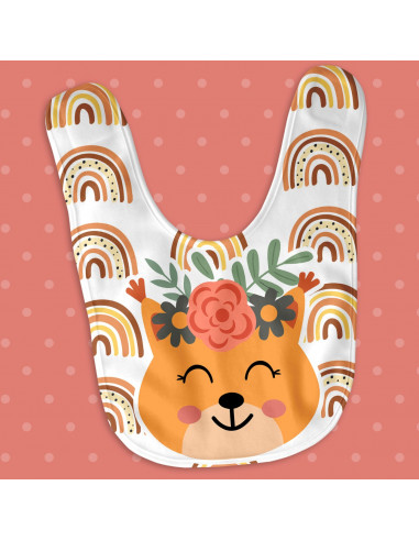 ALMOHADON + BABERO + BODY TRIBAL NENA