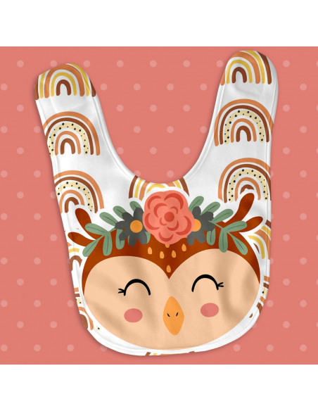 ALMOHADON + BABERO + BODY TRIBAL NENA