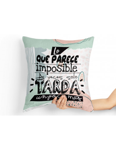 ALMOHADONES CON FRASES