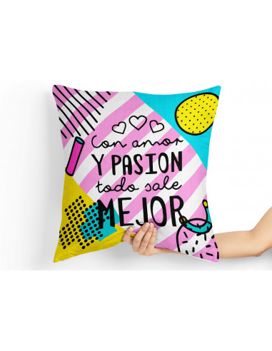 ALMOHADONES CON FRASES