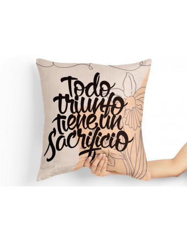 ALMOHADONES CON FRASES