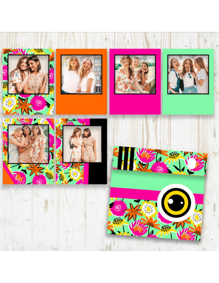 CAJITA CAMARA + FOTO POLAROID