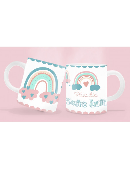 CARTUCHERAS - TAZAS DIA DEL MAESTRO -  SEÑOS - JARDINERA