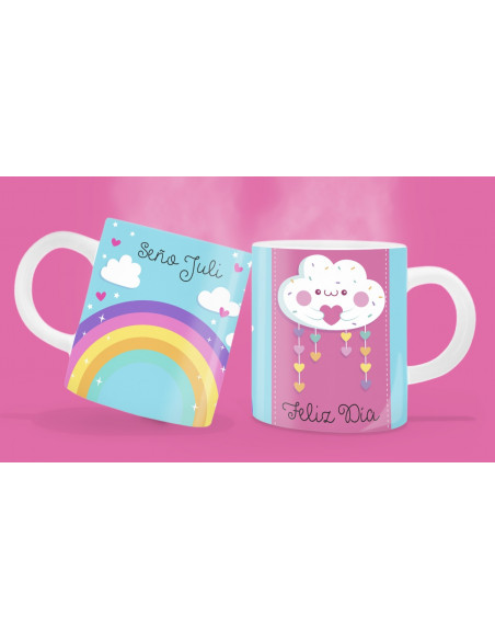 CARTUCHERAS - TAZAS DIA DEL MAESTRO -  SEÑOS - JARDINERA