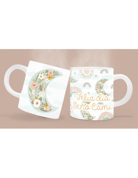 CARTUCHERAS - TAZAS DIA DEL MAESTRO -  SEÑOS - JARDINERA