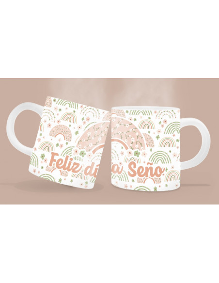 CARTUCHERAS - TAZAS DIA DEL MAESTRO -  SEÑOS - JARDINERA