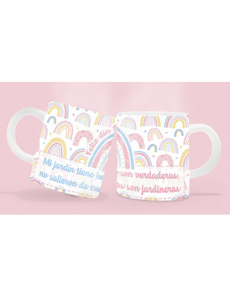 CARTUCHERAS - TAZAS DIA DEL MAESTRO -  SEÑOS - JARDINERA