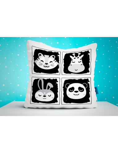 ALMOHADONES CUADRITOS