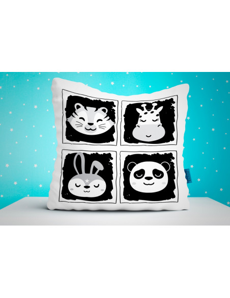 ALMOHADONES CUADRITOS