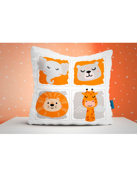 ALMOHADONES CUADRITOS