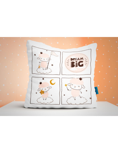 ALMOHADONES CUADRITOS