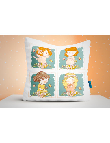 ALMOHADONES CUADRITOS