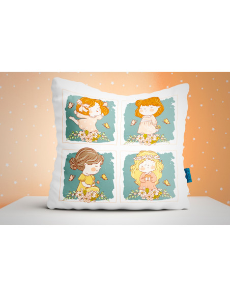 ALMOHADONES CUADRITOS