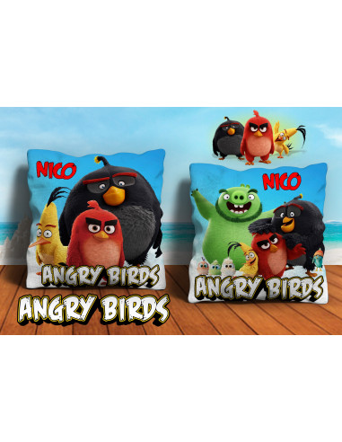 Almohadón Angry birds