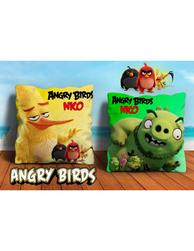 Almohadón Angry birds