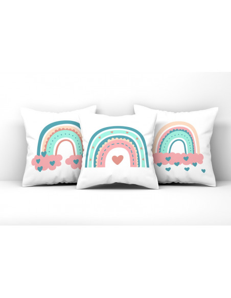 ALMOHADONES ARCOIRIS