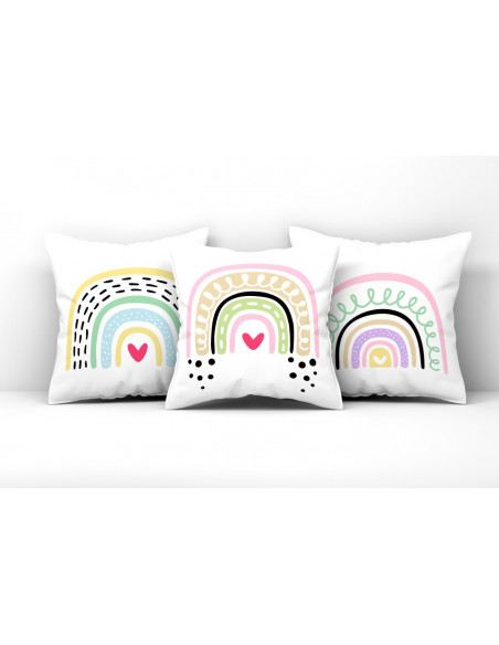 ALMOHADONES ARCOIRIS