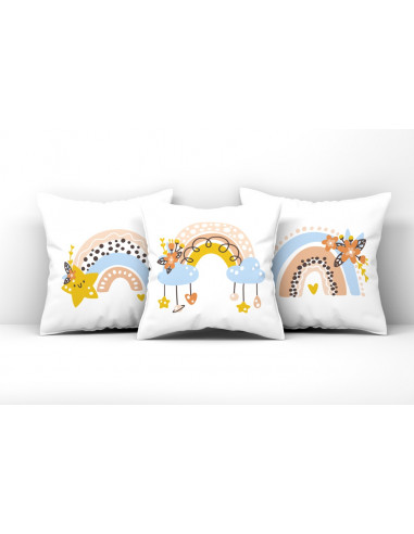 ALMOHADONES ARCOIRIS