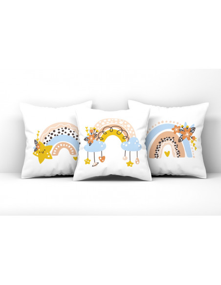 ALMOHADONES ARCOIRIS