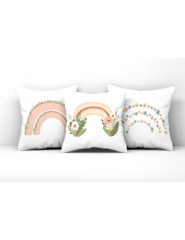 ALMOHADONES ARCOIRIS