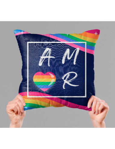 ALMOHADONES PRIDE AMOR LGTB