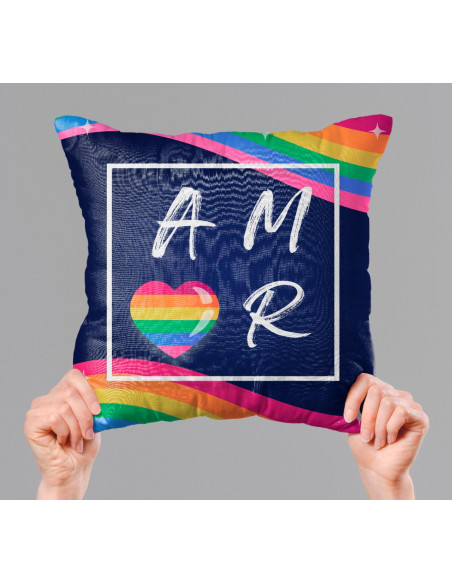 ALMOHADONES PRIDE AMOR LGTB