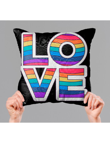 ALMOHADONES PRIDE AMOR LGTB