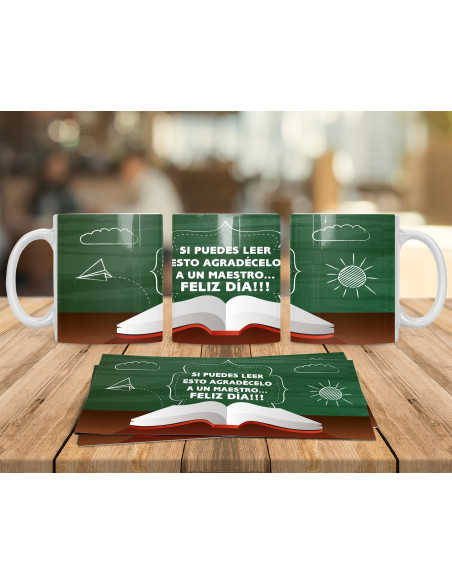 Tazas día Maestro
